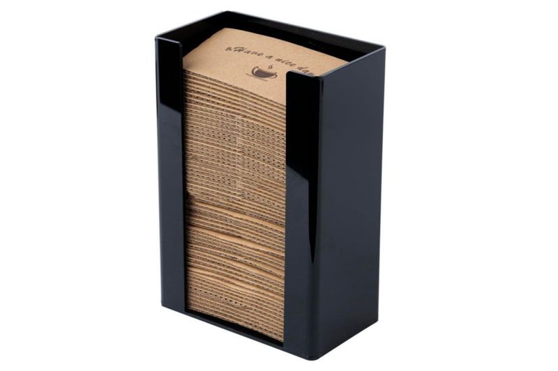 Porta Fundas para Café Inevibe Negro Vertical