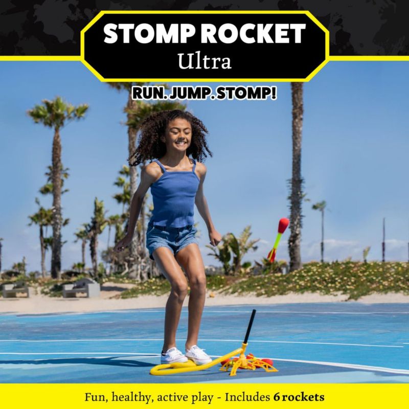 Rocket Launcher Stomp Rocket Original Ultra para niños mayores de 5 años