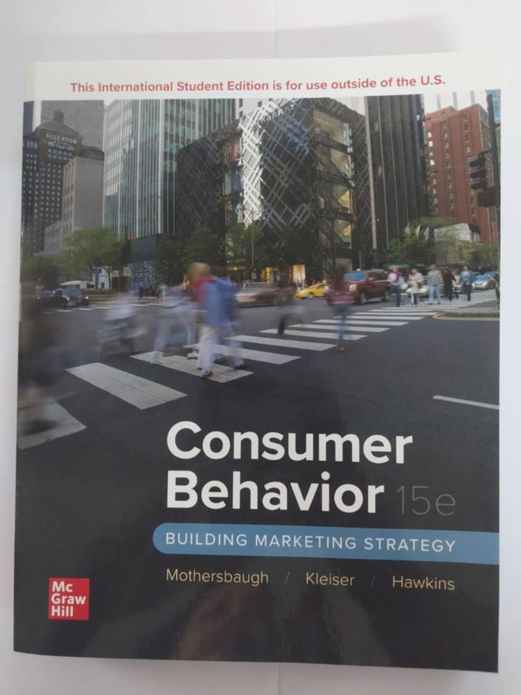 Libro McGraw-Hill Education Comportamiento del Consumidor: Construyendo Estrategias de Marketing 15ª edición