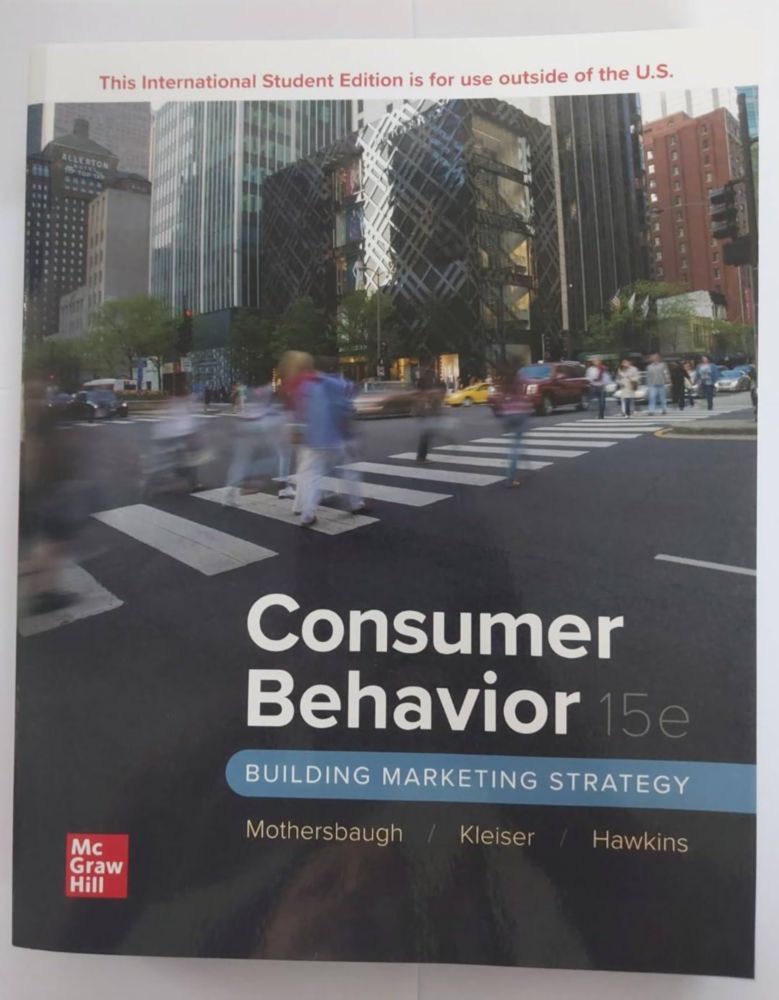 Libro McGraw-Hill Education Comportamiento del Consumidor: Construyendo Estrategias de Marketing 15ª edición
