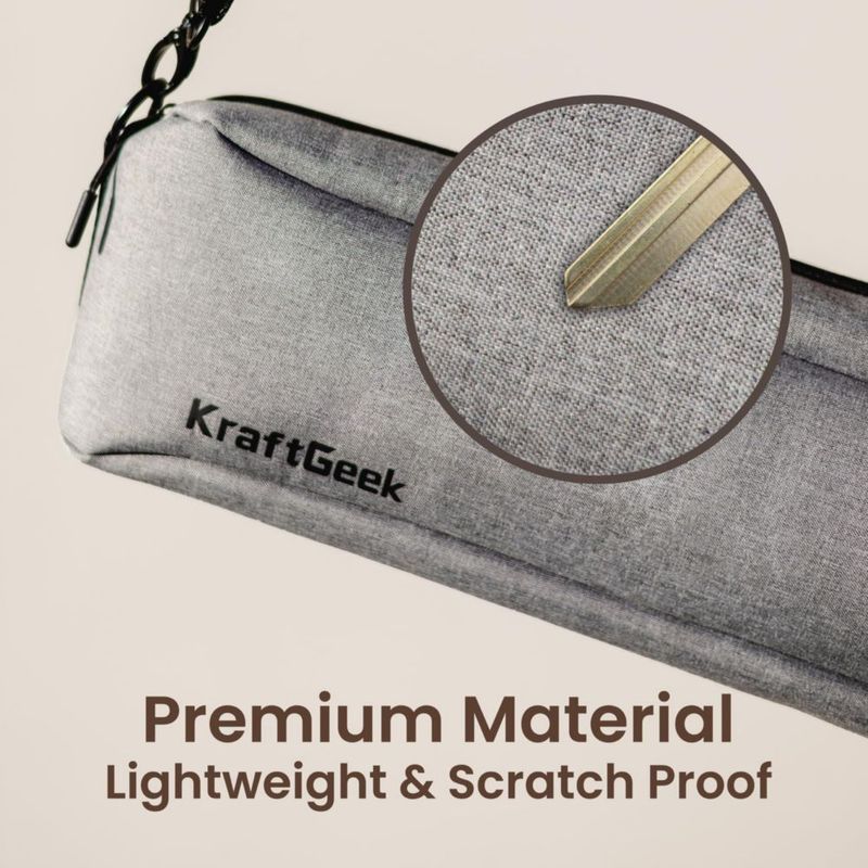 Estuche de transporte KraftGeek 47 cm para atril de música portátil