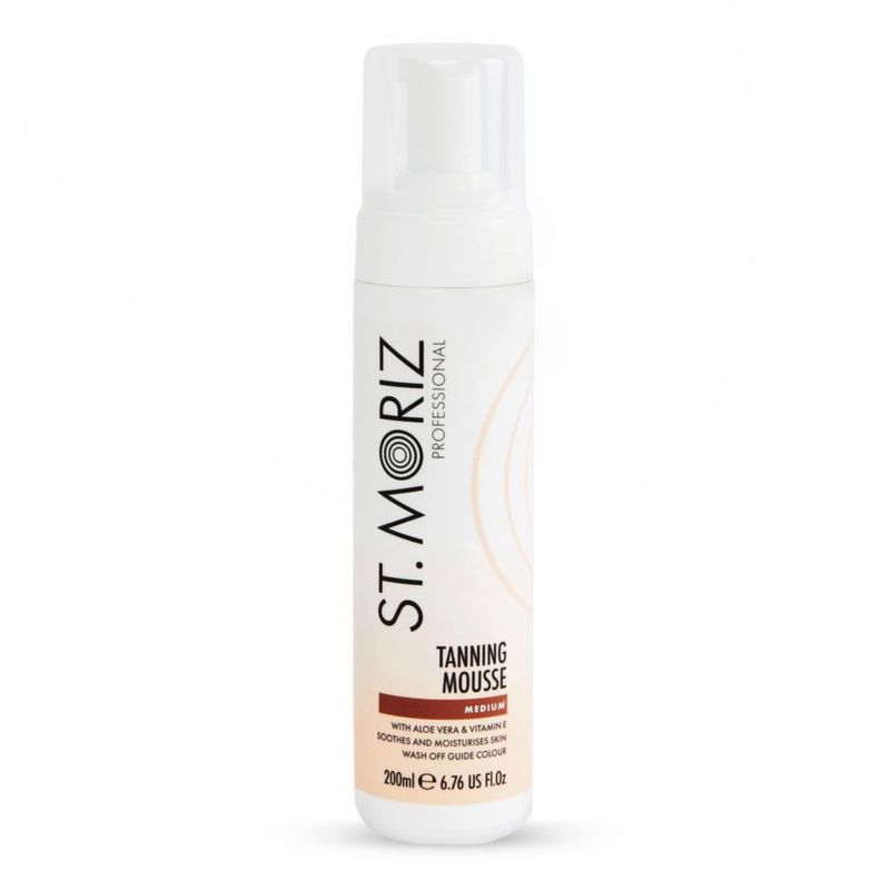 Autobronceador profesional St. Moriz tamaño mediano 200 ml con aloe vera
