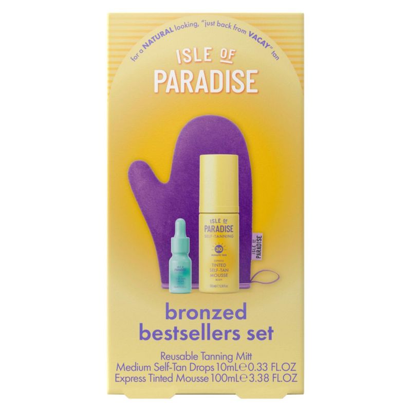 Kit de autobronceado Isle of Paradise Bronzed Bestsellers