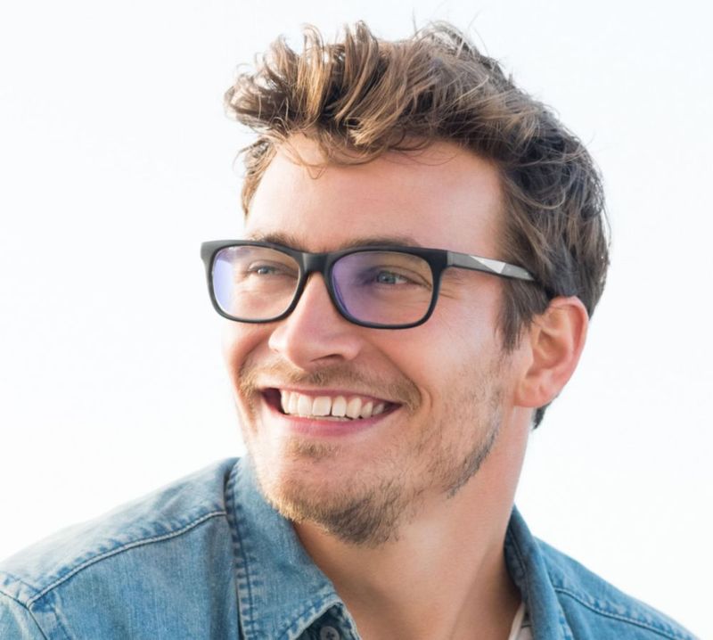 Gafas Correctivas JCUANGR para miopía con filtro de luz azul -1.0