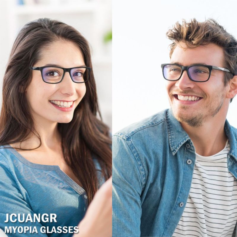 Gafas Correctivas JCUANGR para miopía con filtro de luz azul -1.0