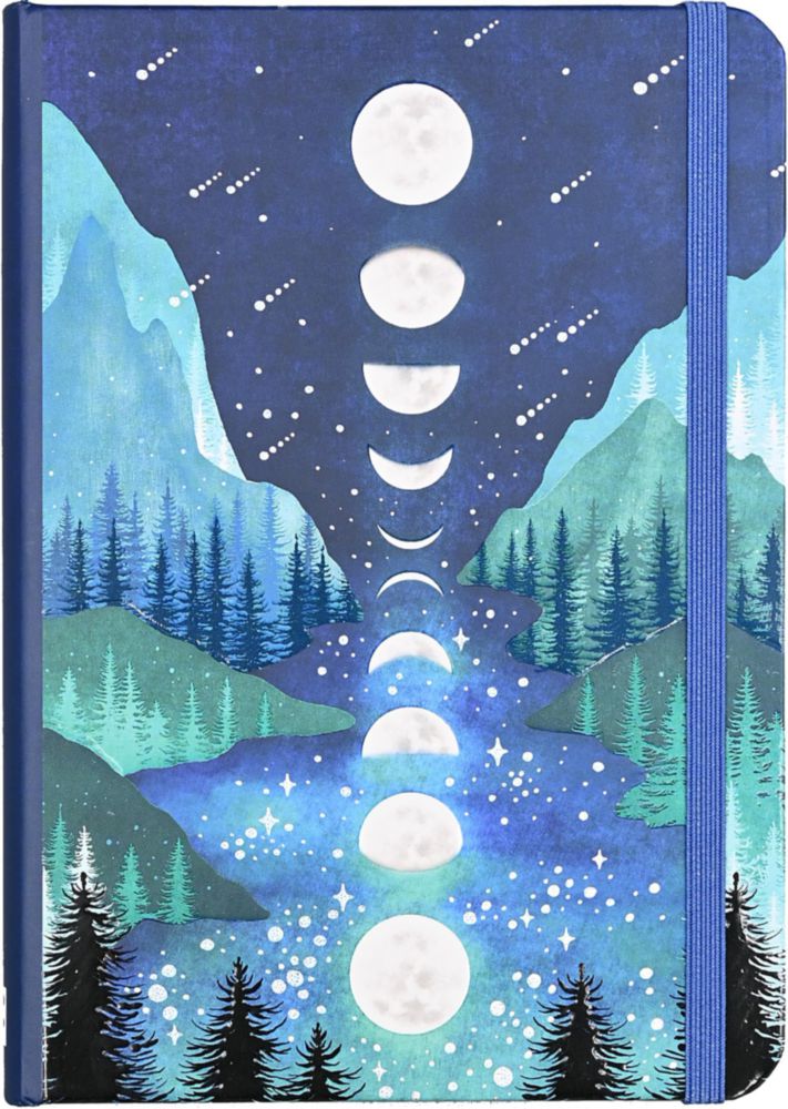 Diario PETER PAUPER PRESS 13 cm x 18 cm Lunar