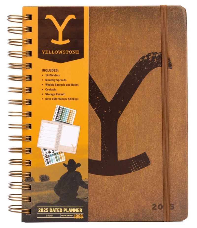 Agenda Insight Editions Yellowstone 2025 Semanal