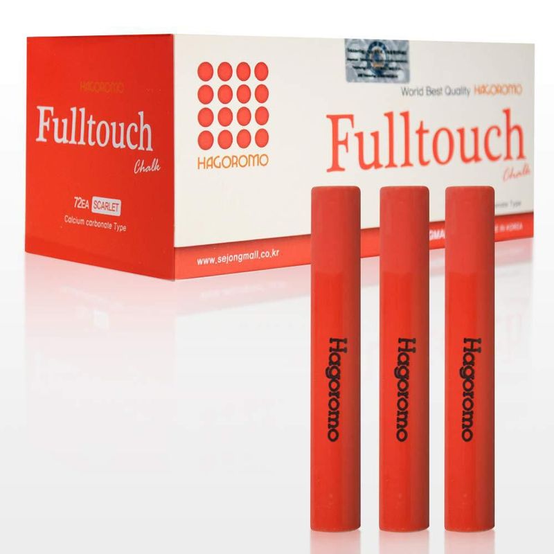 Tiza Hagoromo Fulltouch 72 Piezas Color Escarlata