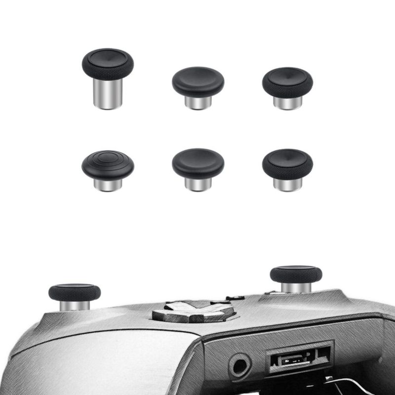 Mcbazel Set de 6 sticks metálicos para Xbox Elite 2