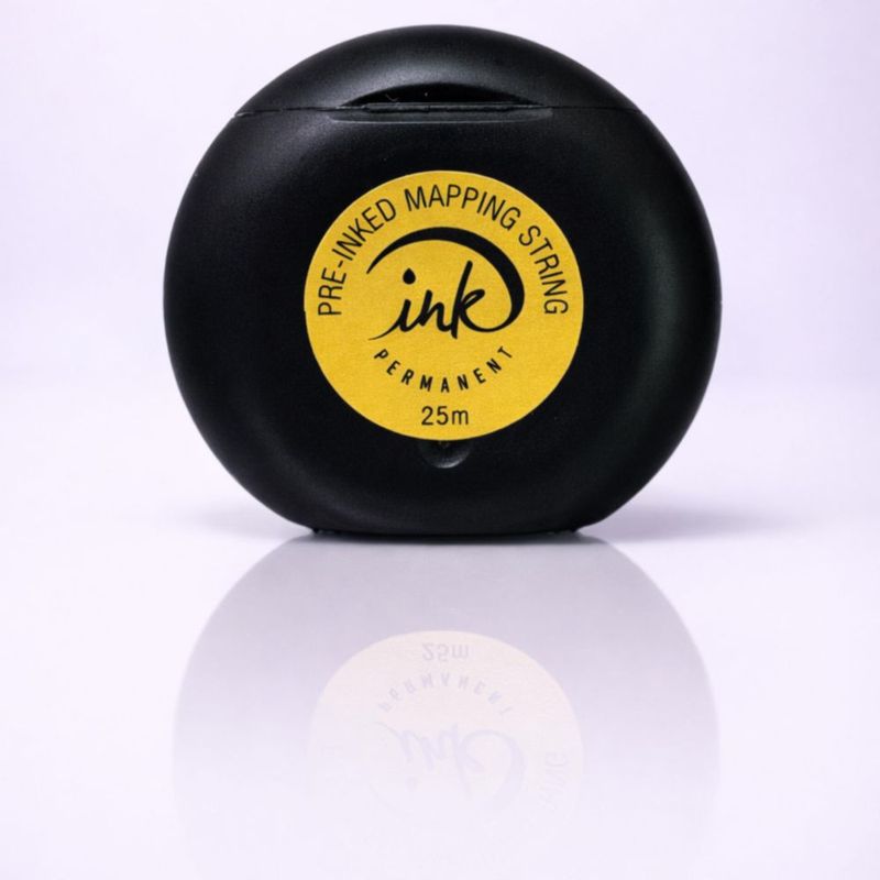 Hilo de Mapeo para Cejas Ink Permanent Paquete de 5 (46 m) Negro