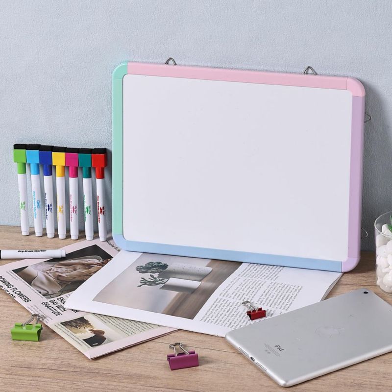Pizarra para Escribir Mr. Pen 32x24 cm Set de Marcadores Borrables