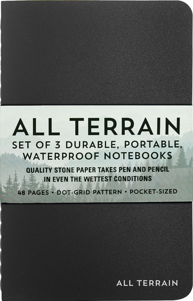 Cuadernos PETER PAUPER PRESS 9 cm x 14 cm Cuadrícula de puntos – Pack de 3