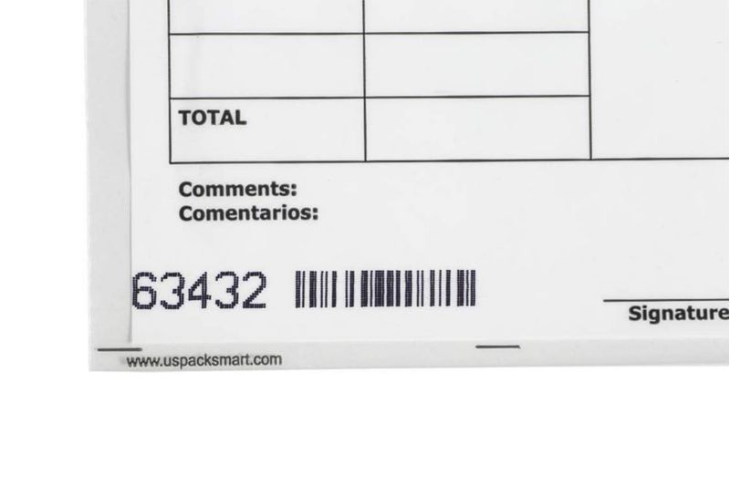 Bolsas para depósito de efectivo US PACK SMART 15 x 23 cm paquete de 500