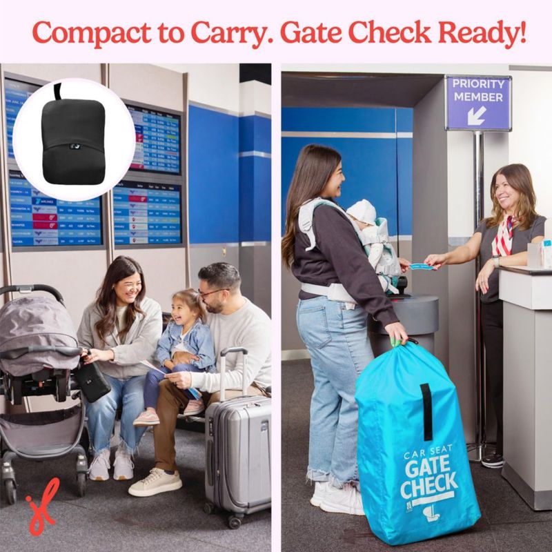 Bolsa de facturación en puerta J.L. Childress Azul Neón