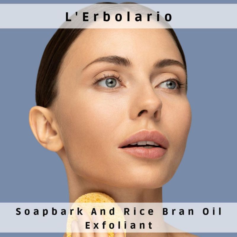 Limpiador L'Erbolario con Corteza de Jabón y Aceite de Salvado de Arroz 75 mL