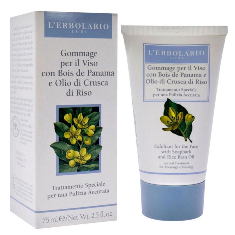 Limpiador L'Erbolario con Corteza de Jabón y Aceite de Salvado de Arroz 75 mL
