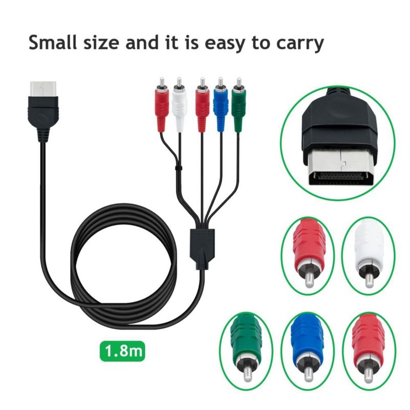 Cable AV Mcbazel 18 m Xbox Classic de alta definición