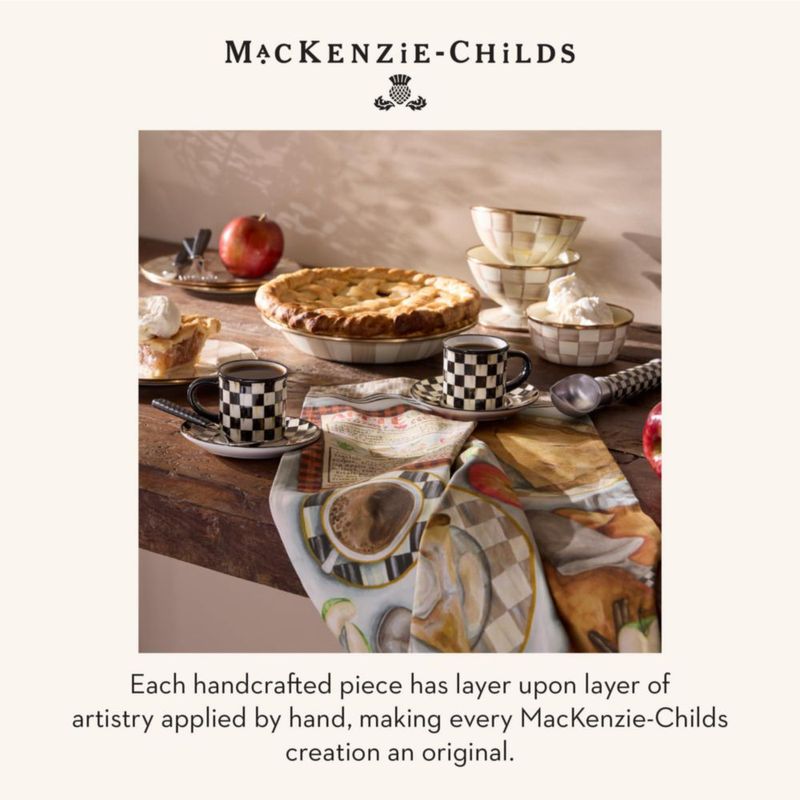 Cuenco Pinch MACKENZIE-CHILDS 11 cm Mocha Check