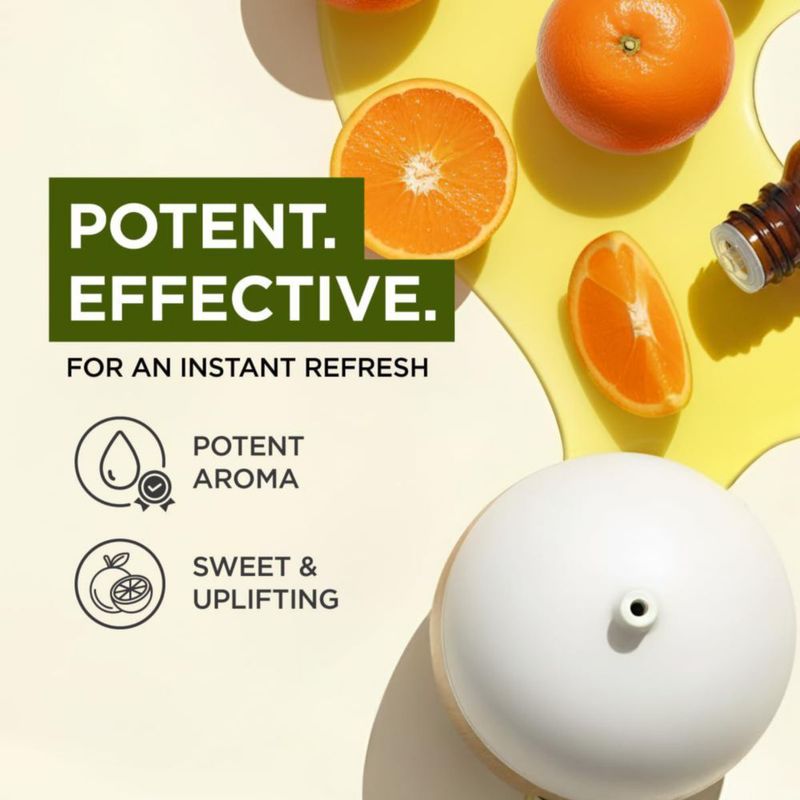 Aceite esencial de naranja dulce Gya Labs 10 ml para aromaterapia