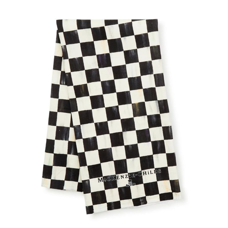 Toalla de algodón Mackenzie-Childs Courtly Check – Nueva