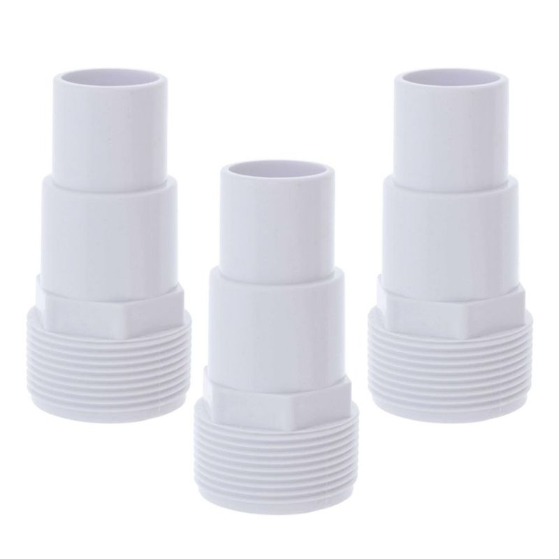 Adaptador de manguera U.S. Pool Supply universal 3 unidades 125"‑15"