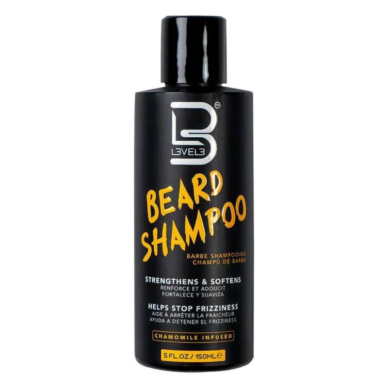 Champú para barba L3 Level 3 Cleanse nutre suaviza doma y encrespamiento