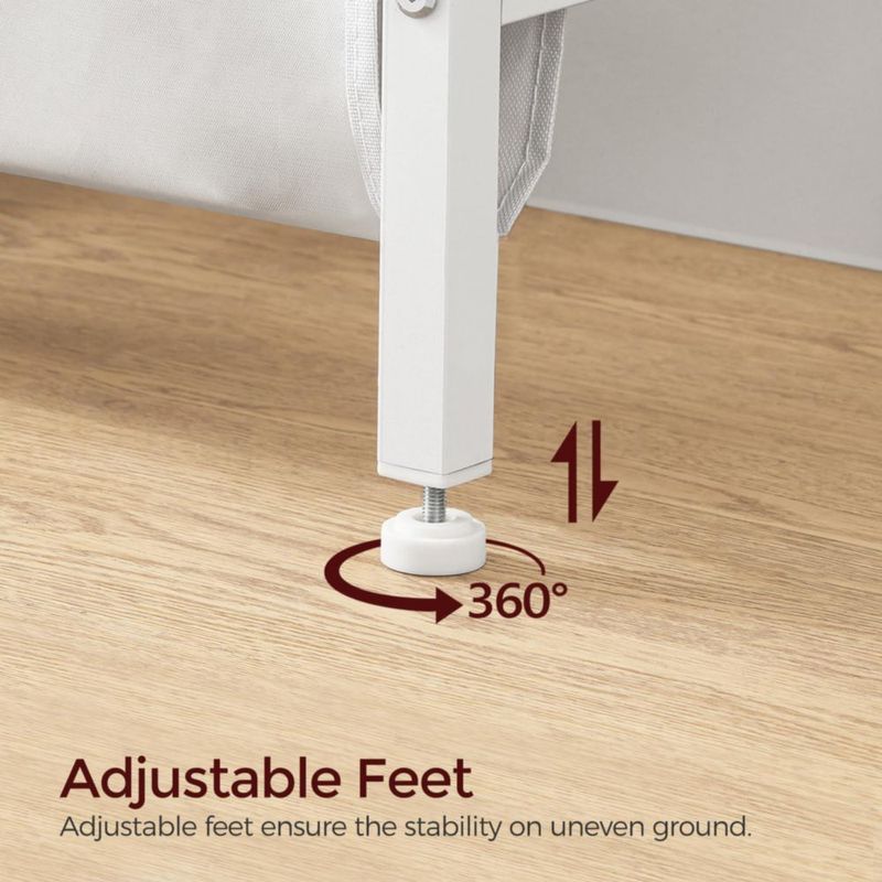 Estantería para libros y juguetes infantiles MAHANCRIS 116 cm 3 niveles color blanco