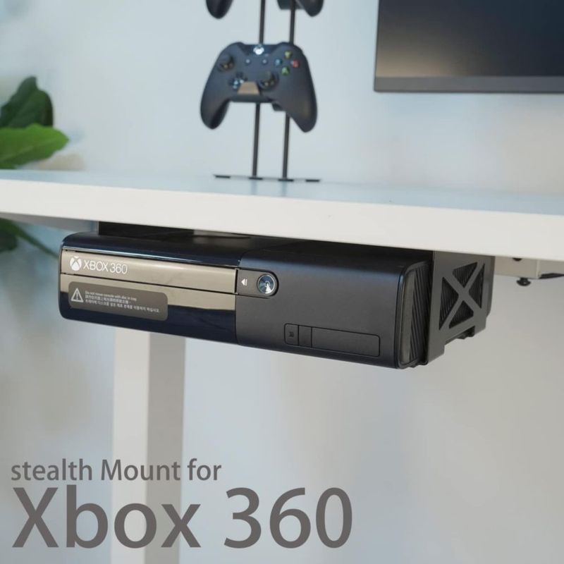 Soporte bajo escritorio Monzlteck 81 cm para Xbox/PS4/Mini PC