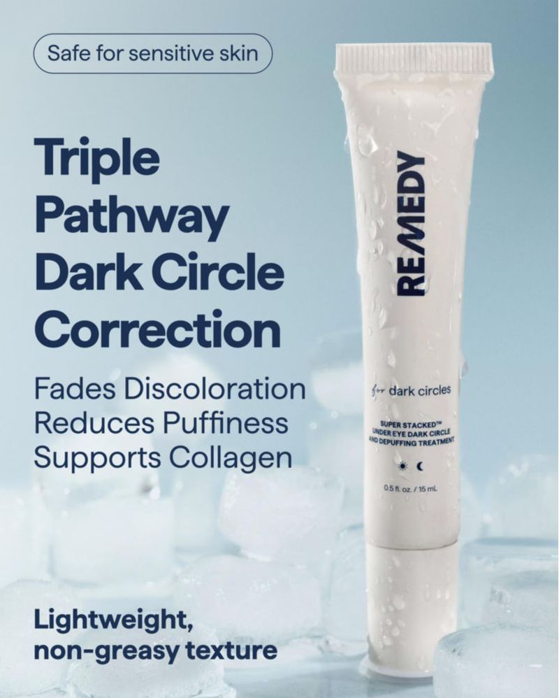 Crema para el contorno de ojos Remedy Science 15 ml Tratamiento de ojeras
