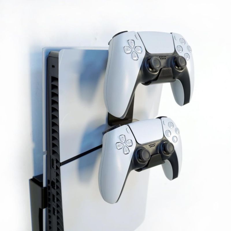 Soporte Dual para Controladores Monzlteck PS5 Slim/Pro