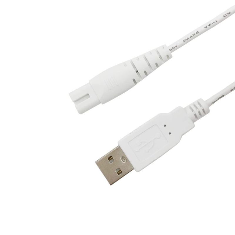Cable de carga PDEEY para irrigador dental USB paquete de 2