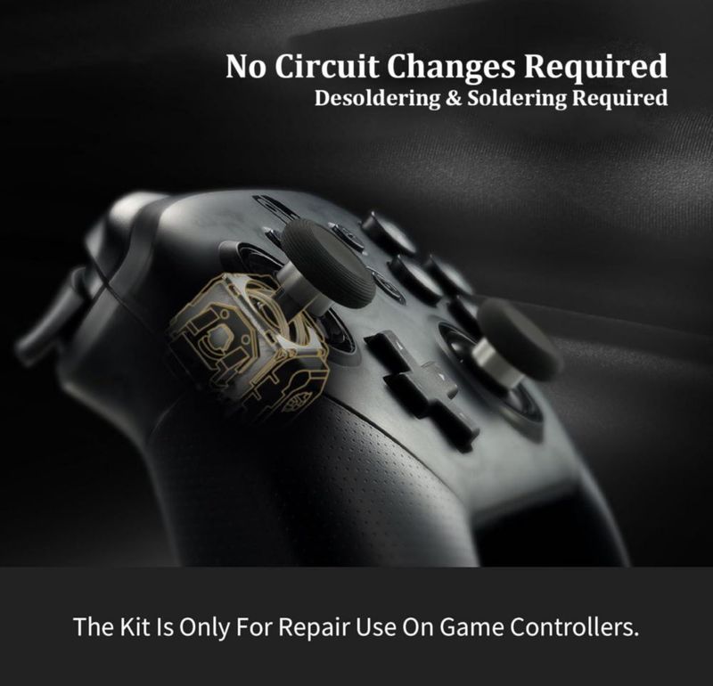 Kit de Reemplazo de Joystick GuliKit TMR para PS5 DualSense