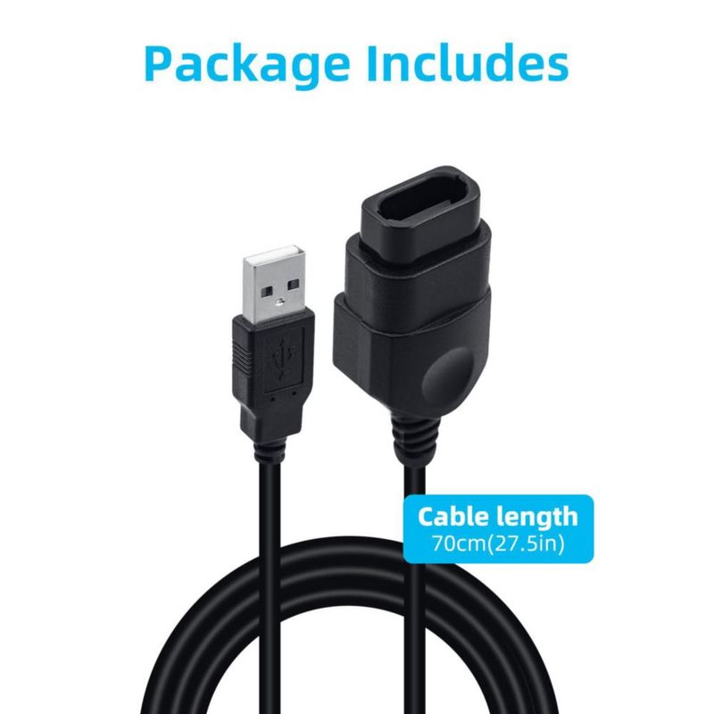 Cable adaptador USB Mcbazel para mando Xbox Gen 1 a PC 07 m