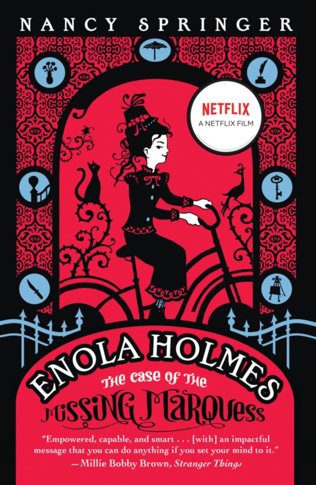 Libro Philomel Books Enola Holmes El Caso del Marqués Desaparecido