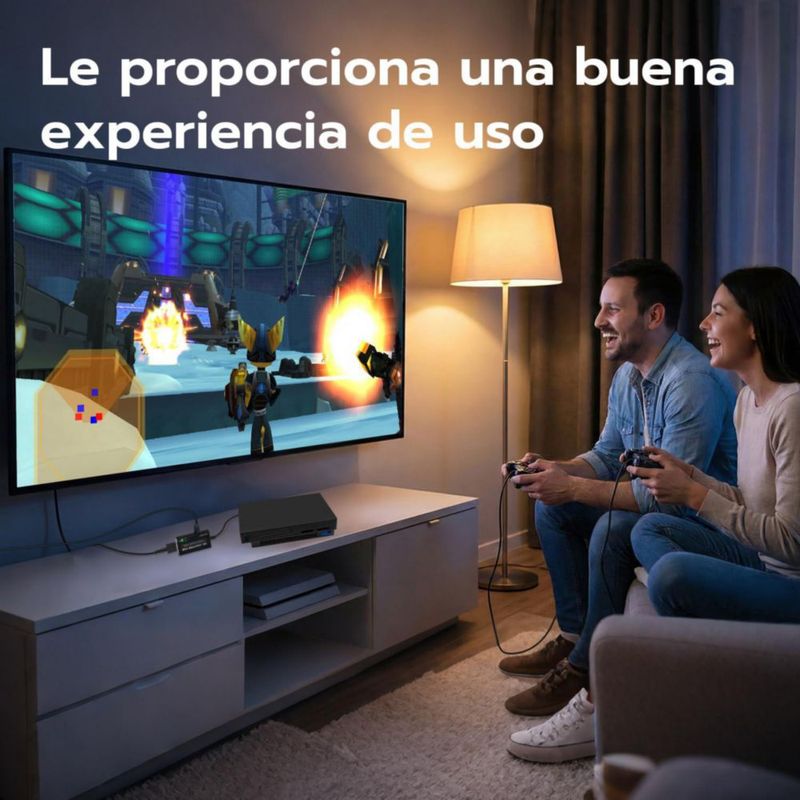 Convertidor HDMI Mcbazel para PS1 PS2 RGB YPbPr Plug and Play