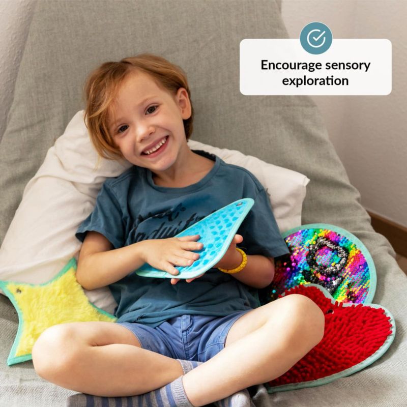 Kit de rincón de la calma ODOXIA con juguetes sensoriales y pósters