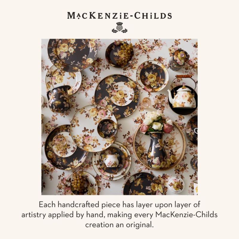 Porta Utensilios MACKENZIE-CHILDS Wild Rose Brown