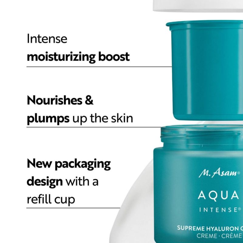 Crema Hidratante Facial M. Asam Aqua Intense Hyaluron 50 ml