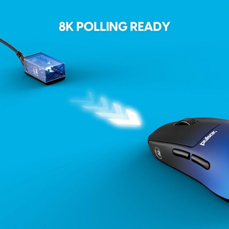 Ratón Gamer Pulsar X2H Inalámbrico Mediano Edición BadSeed