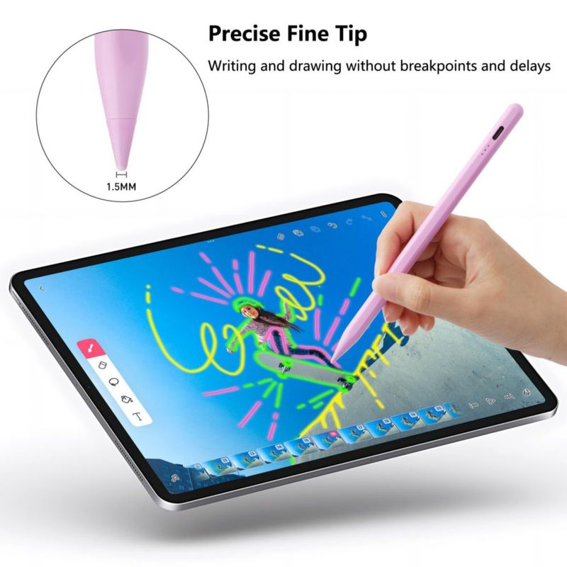 Lápiz Stylus Manaphack para iPad A16 11ª Generación Morado