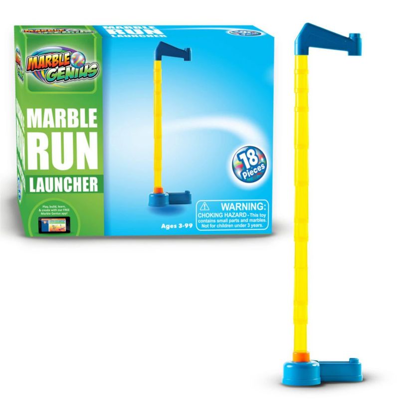 Lanzador de Canicas Marble Genius – Juguete STEM de Carrera de Canicas