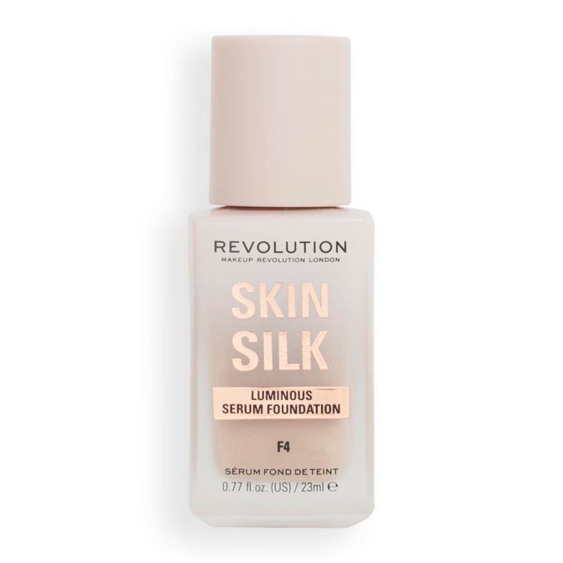 Base de maquillaje en sérum Revolution Skin Silk F4 23 ml