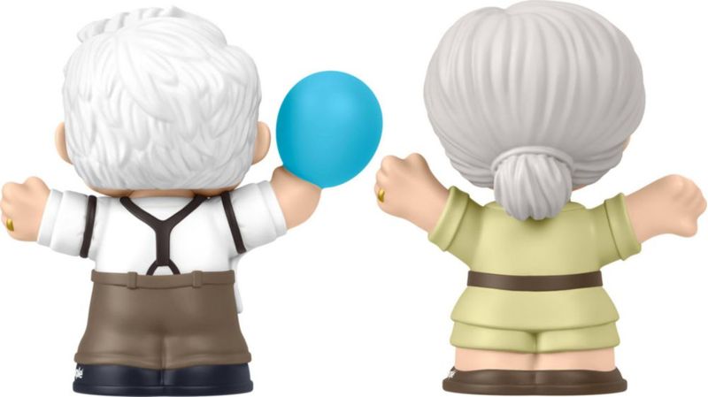 Set de figuras Little People Collector Disney Pixar UP de 2 piezas