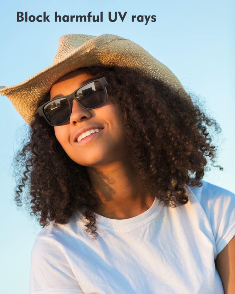 Gafas de Sol RUIMEN AJ01 con Bocinas Bluetooth y Micrófono Negro