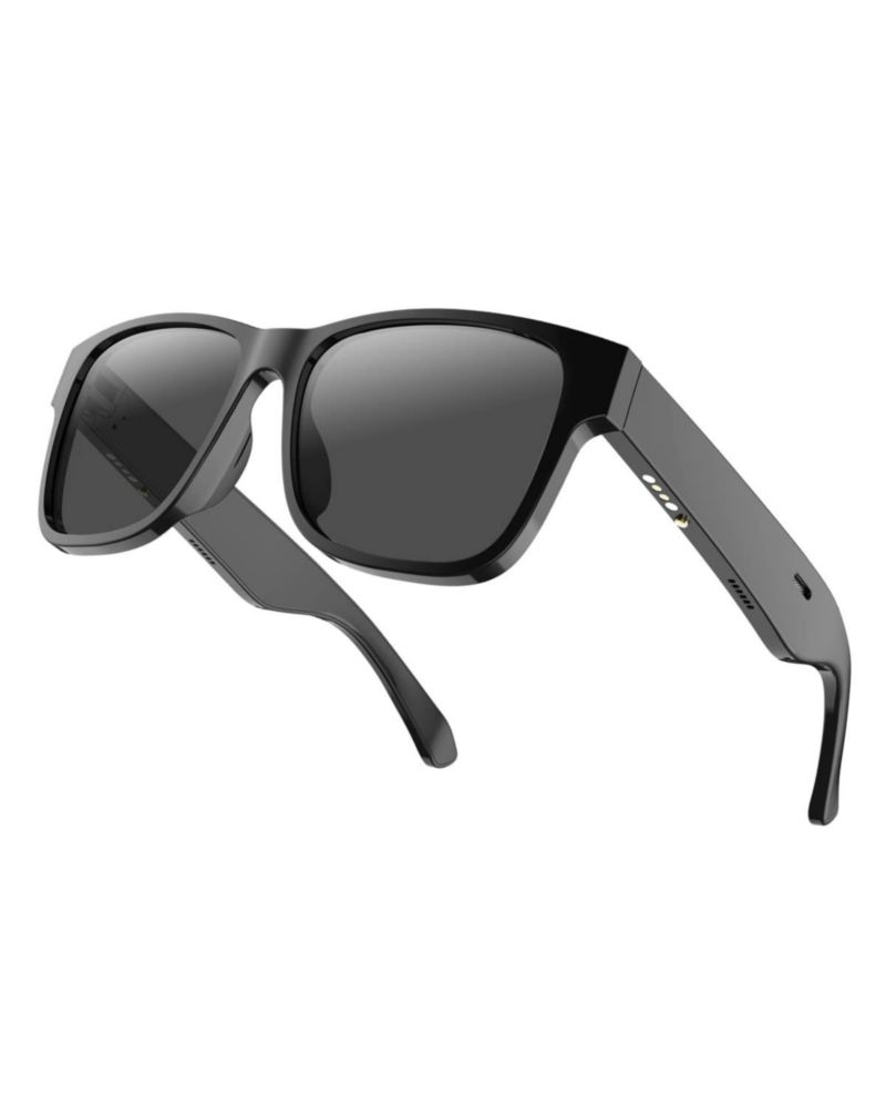 Gafas de Sol RUIMEN AJ01 con Bocinas Bluetooth y Micrófono Negro