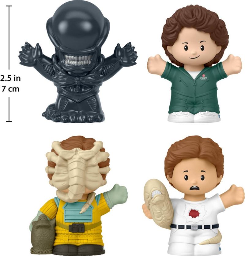 Set de colección Little People Collector Alien Movie de 4 figuras