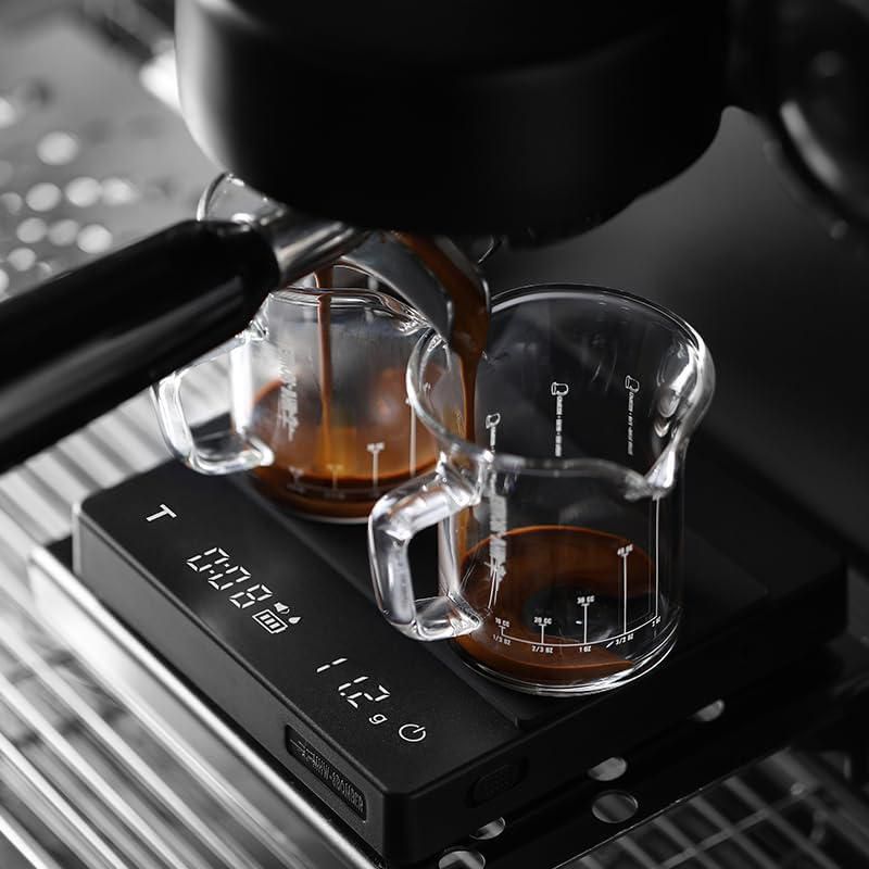 Báscula de Espresso MHW-3BOMBER 2000 g 01 g Temporizador Negro