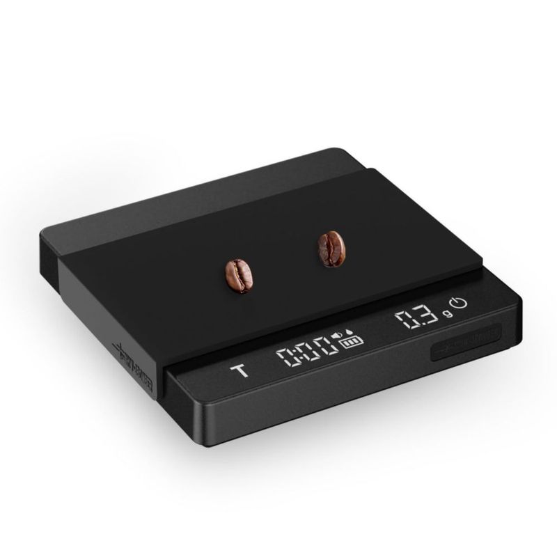 Báscula de Espresso MHW-3BOMBER 2000 g 01 g Temporizador Negro