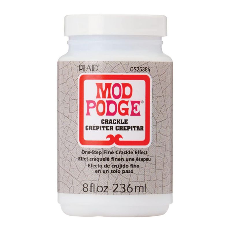 Medium Craquelado Mod Podge One-Step Sellador para Manualidades 236 ml