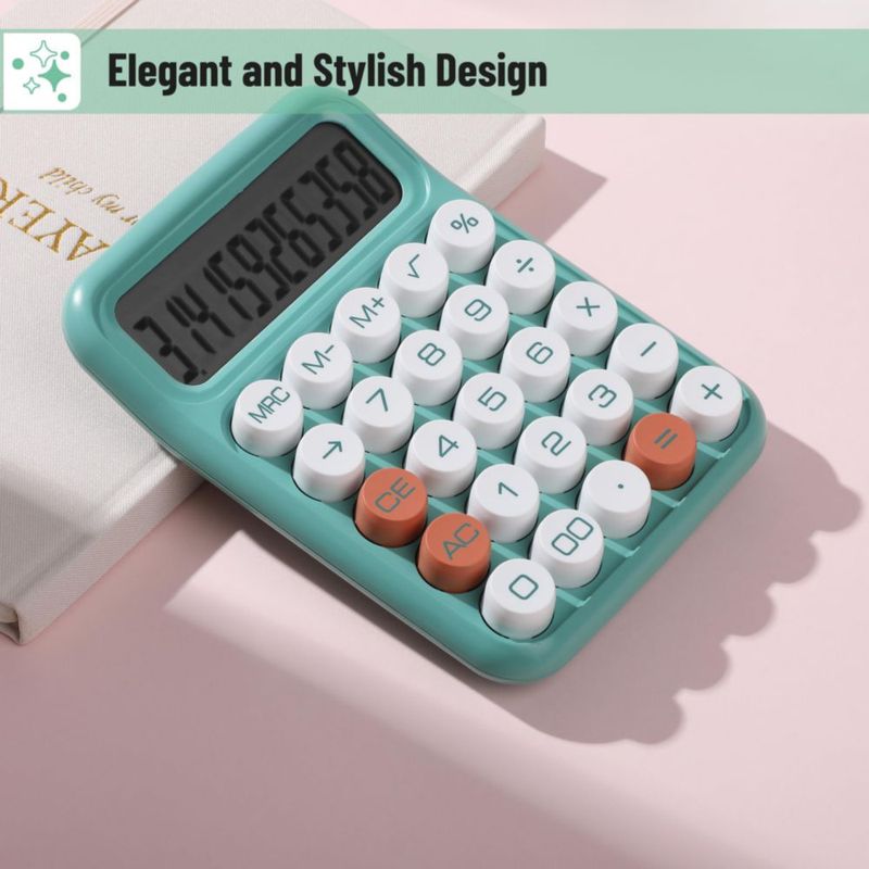 Calculadora Mr. Pen de 12 dígitos con pantalla LCD